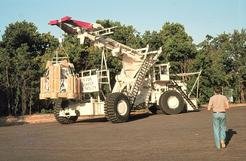 Transport to the launch pad