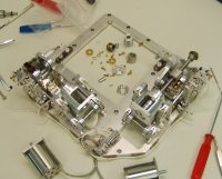 The focal plane unit partially disassembled