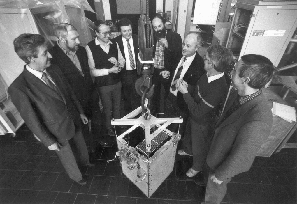 Die Mir-HEXE im MPE vor der Ablieferung an die (damalige) Sowjetunion.