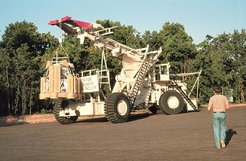 Transport to the launch pad