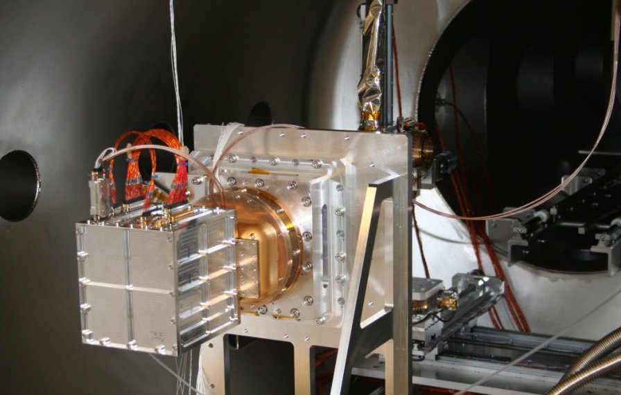 Test of theeROSITA QM camera in the PUMA facility.