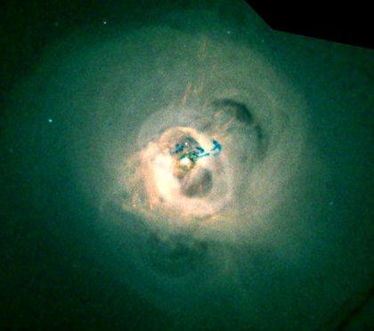 Image of the Perseus cluster core