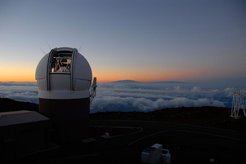Pan-Starrs 1 Telescope on Hawaii