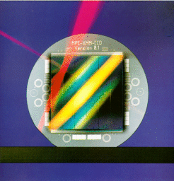 The 6 cm x 6 cm large pn-CCD at the heart of the EPIC/XMM camera.