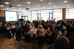 Fortunately, experts were on hand during the astroquiz to help with tricky questions.