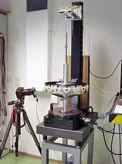 Stand zur Integration und Vermessung der Baffle-Schalen