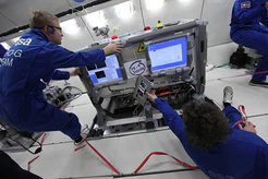 Experimentablauf in der Schwerelosigkeit