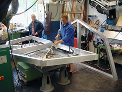 Upper part of a test structure for eROSITA
