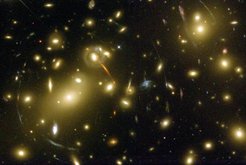 Credit: NASA, ESA, Richard Ellis (Caltech) and Jean-Paul Kneib (Observatoire Midi-Pyrenees, France) Acknowledgment: NASA, A. Fruchter and the ERO Team (STScI and ST-ECF)