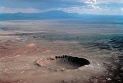 Impact crater in Arizona