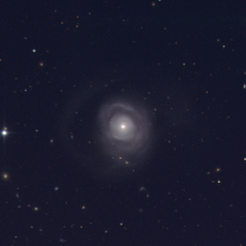 Bild der Galaxie NGC 5548 mit dem 1,3m-Teleskop am MSM Observatorium.