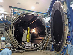 Jan. 2013: eRosita beim Thermaltest bei der Fa. IABG in Ottobrunn