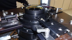 Fig. 9. Alignment of the scaled lens L2