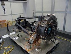 The NISP NI-OA optics for EUCLID before integration in Marseille.