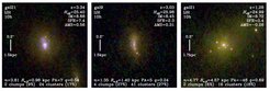 Figure 1 shows simulations of galaxies above and below the main sequence at z ~ 2, created with SimCADO. These composite IJH color maps are based on known galaxies in the Hubble Ultra Deep Field, to which further inferred structure (in particular a star cluster and clump population) has been added. Adapted from the MICADO Science Case.