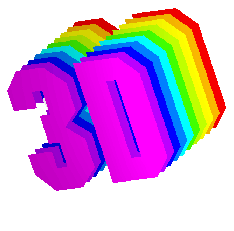3D logo